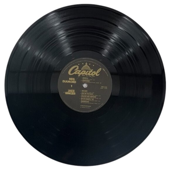 Neil Diamond The Jazz Singer Vinyl LP Original Soundtrack Capitol Record Gatefol - Picture 10 of 10